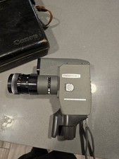 Canon Reflex Zoom 8-2 8mm Movie Camera C-8 Grip Case Motor Runs Vintage