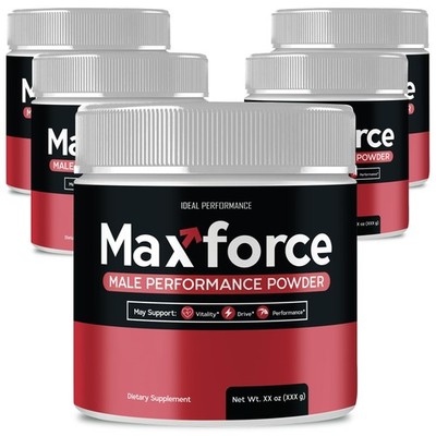 Max Force General Wellness Supplement (5 Pack)