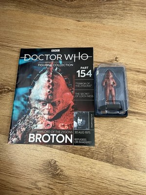 Doctor Who Figur Broton The Zygon Warlord Eaglemoss Boxed Model #154 NEU