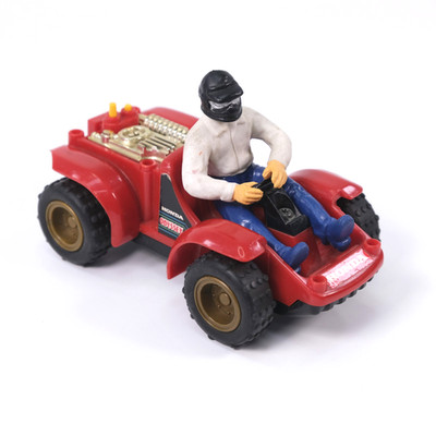Tonka Honda Odyssey ATV Spielzeug 1982 Vintage rot Quad Figur Ersatzteile Reparatur