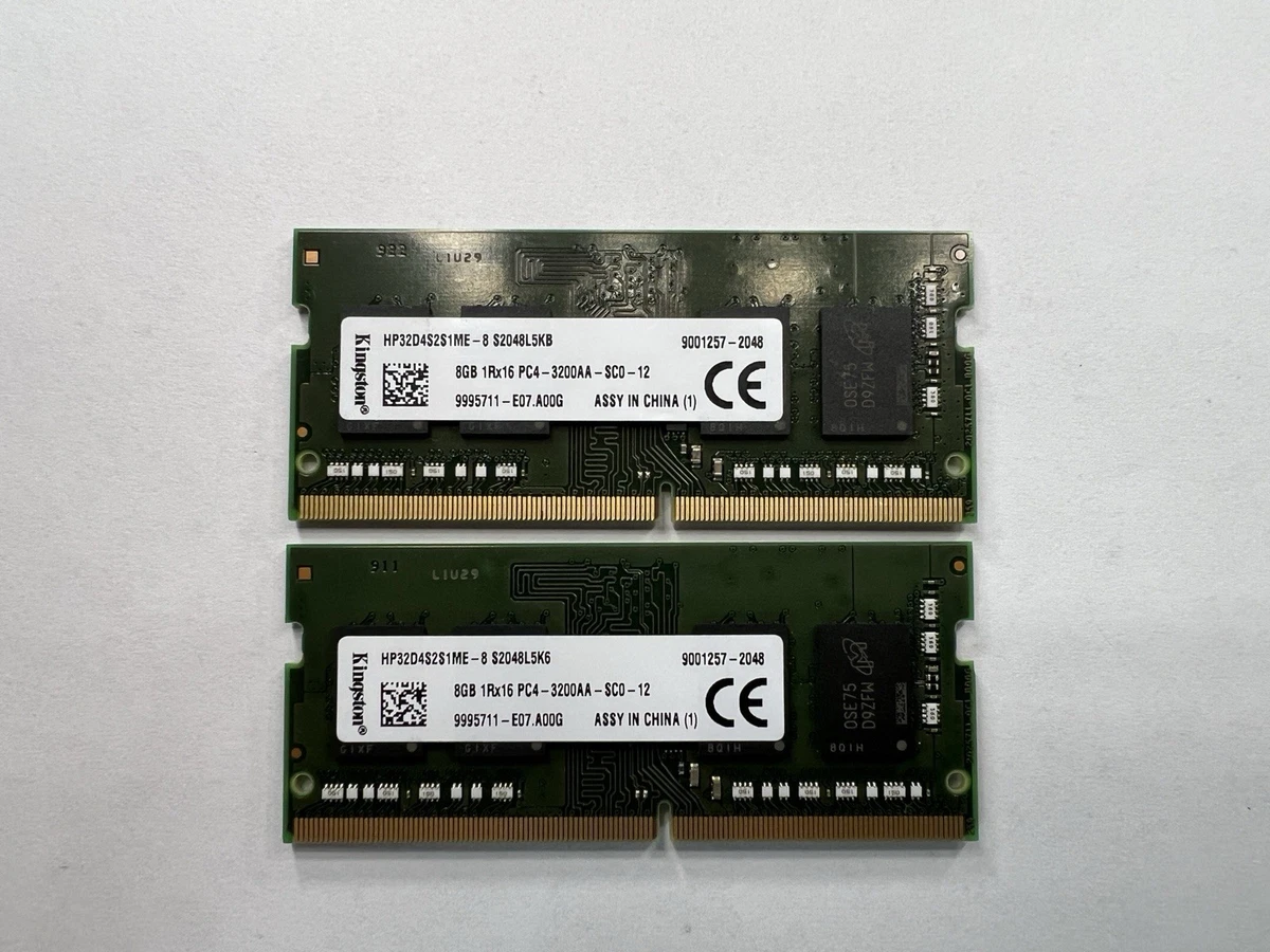 Kingston DDR4 SDRAM 8 GB Capacity per Module Memory (RAM) for sale
