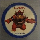 Bowser 1989 Topps Nintendo Mario Series Milk Cap Japanese Vintage Trading Card