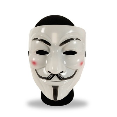V for Vendetta Guy Fawkes Mask Anonymous Cosplay Halloween Costume Adult