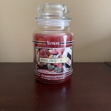 Yankee Candle Home Sweet Home Large Jar 22oz RARE BLACK LABEL