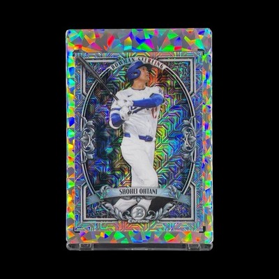 SHOHEI OHTANI SILVER STERLING MOJO REFRACTOR 2026 Bowman Chrome Insert - Dodgers