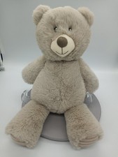 Spark Create Imagine 16" Tan Rattle Bear Plush Stuffed Animal Lovey Toy