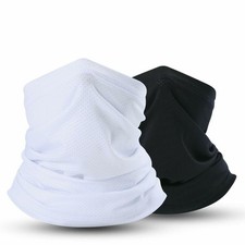Cooling Neck Gaiter Motorcycle Cycling Tube Scarf Face Mask Cover Fish Bandana