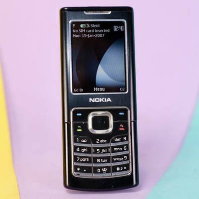 Nokia 6500 Classic Black (Unlocked) 2G Only Mobile Phone, Factory Reset Retro!