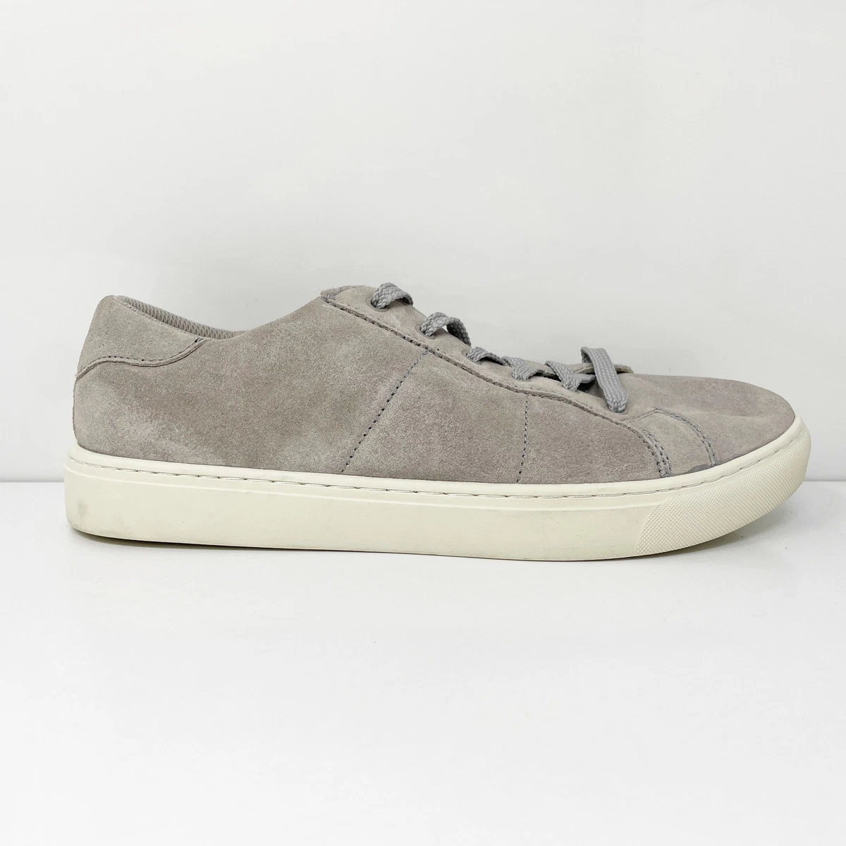 Calvin Klein Men\'s Gray Lace-Up Butter Soft Shoes In A Size 9M. Office, Casual Calvin Klein Shoes Mens 11 M Carey Sneakers F1625 Gray Suede  main image 4