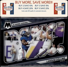 2023 Panini Mosaic #B-LC Landon Collins Bang! New York Giants