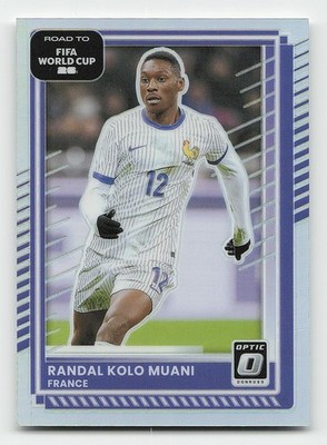 2025-26 Donruss Road to FIFA World Cup #146 Randal Kolo Muani Optic Holo