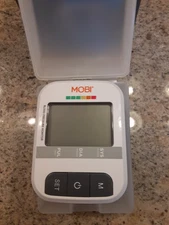 Mobi Automatic Wrist Blood Pressure Monitor, Storage Case & Instructions