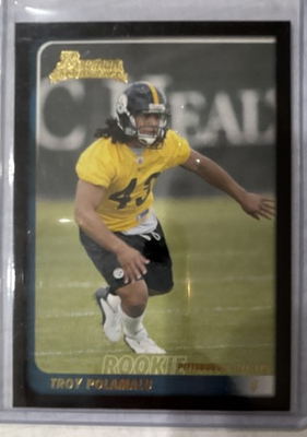 #ad 2003 Bowman Troy Polamalu #257 RC $20.00