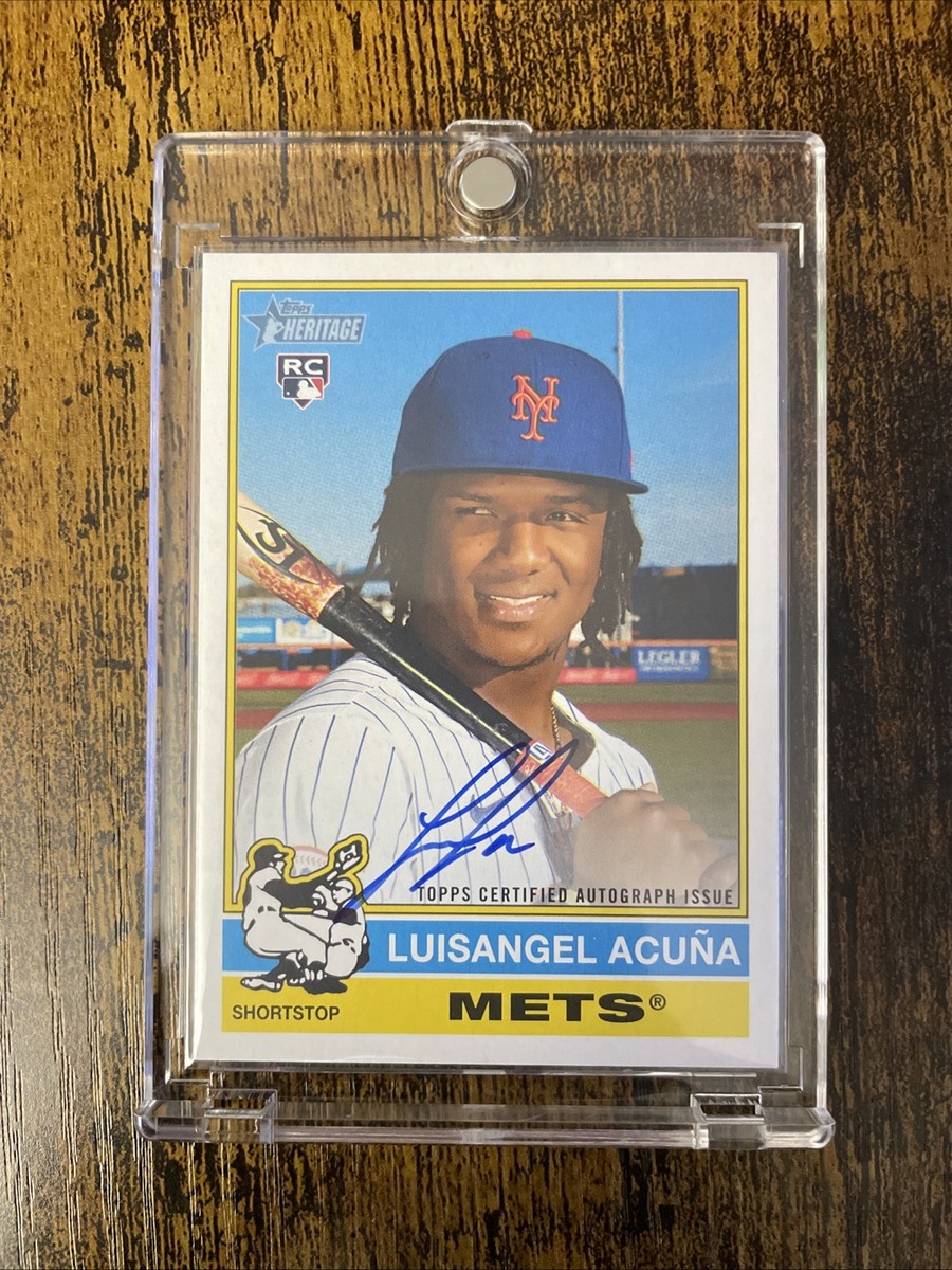 【PSA鑑定品】世界5枚_Ronald Acuna Jr. _直筆サイン 2023 Topps Now Ronald Acuna Jr. 2023 NL MVP Inscribed PSA
