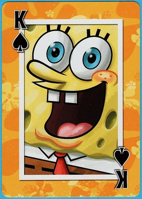 SpongeBob SquarePants Nickelodeon Cartoon Series Character Playing Card