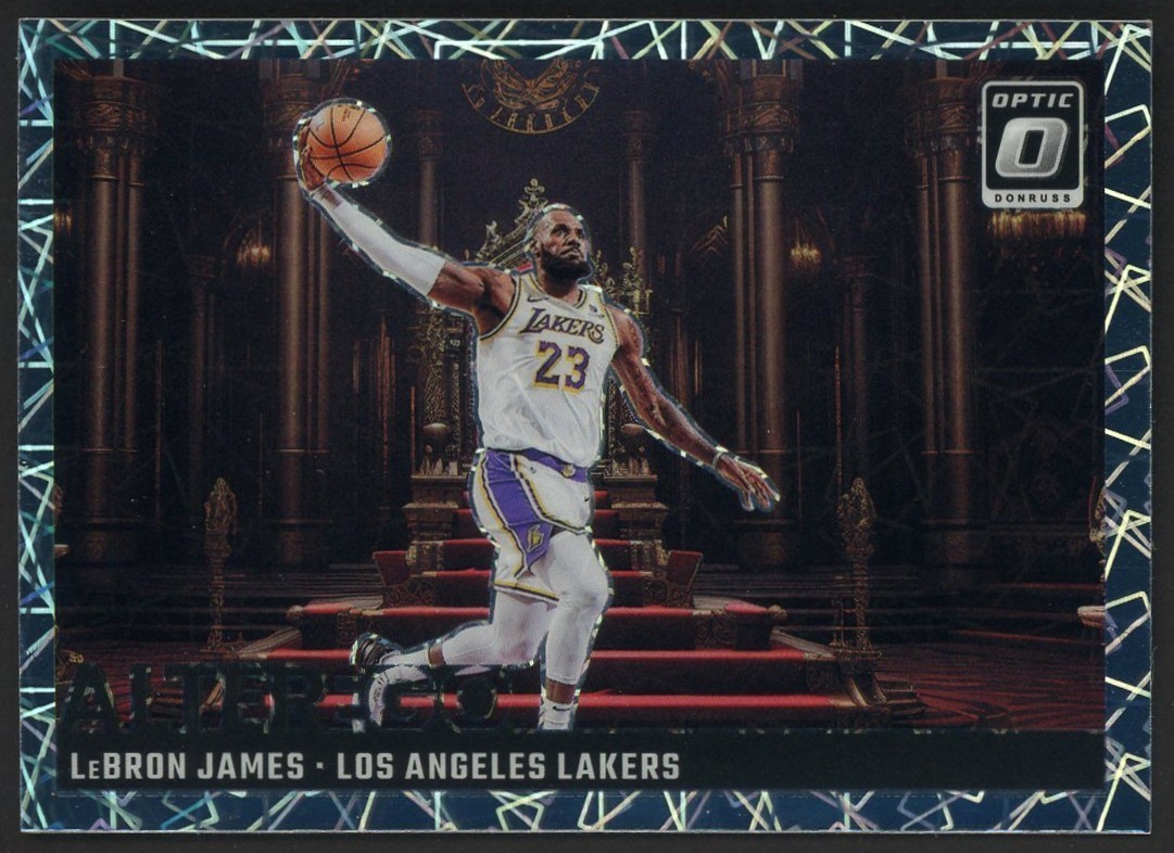 2023-24 Donruss Optic Alter Ego #9 LeBron James Lakers SSP CASE HIT