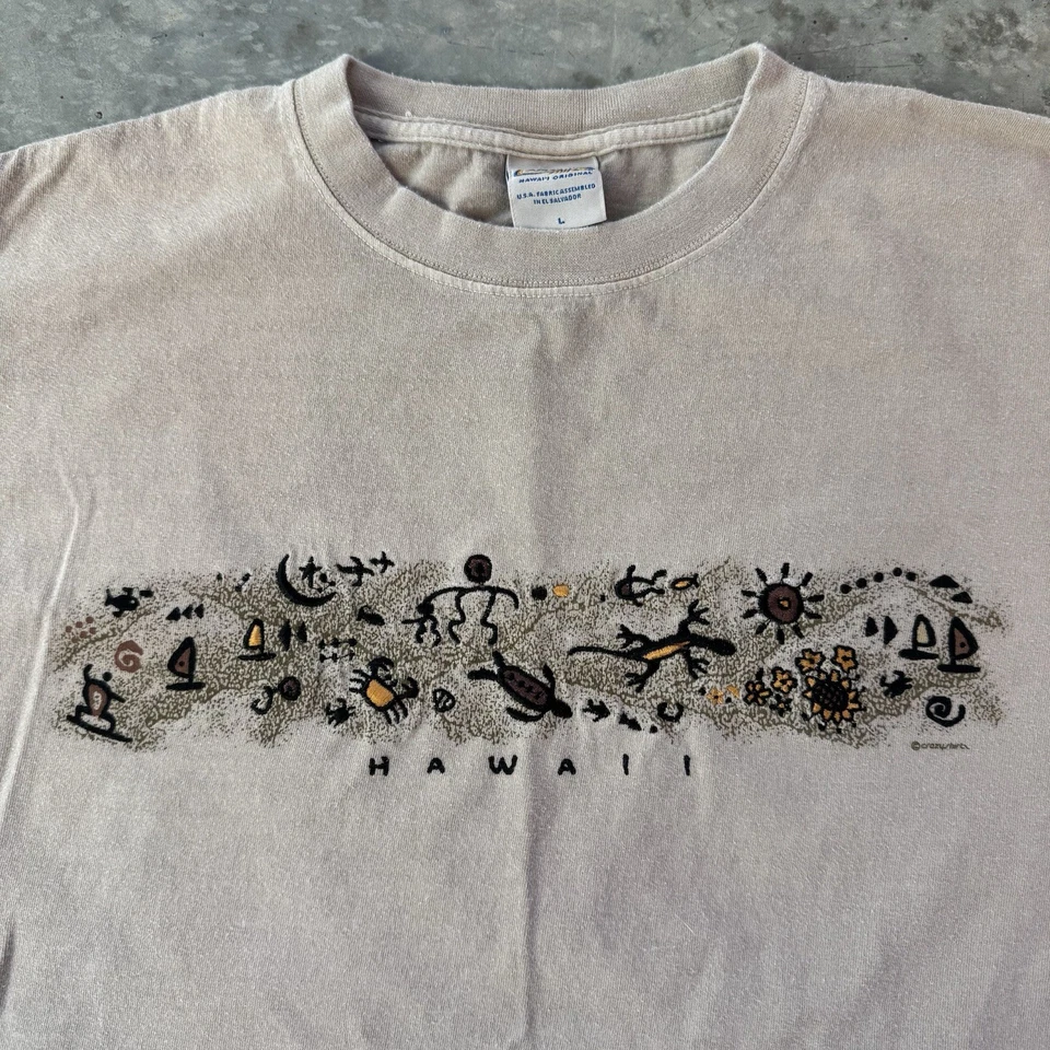 Camiseta Crazy Shirts Kona Teñida de Café Gráfica Hawaiana Algodón Peinado Talla Grande Foto 2 de 4