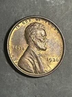 1936 Lincoln Wheat Penny Small Cent Choice Uncirculated Red W/ Toning!!!