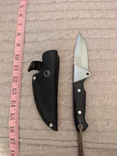 Boker Plus Jermer EDC Half Bowie Knife HEAVY Micarta Handle With Sheath