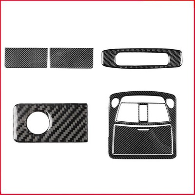 For Infiniti Q50 Q60 2016+ Real Carbon Fiber Interior Trim Kit