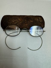 antique eyeglasses spectacles metal frame