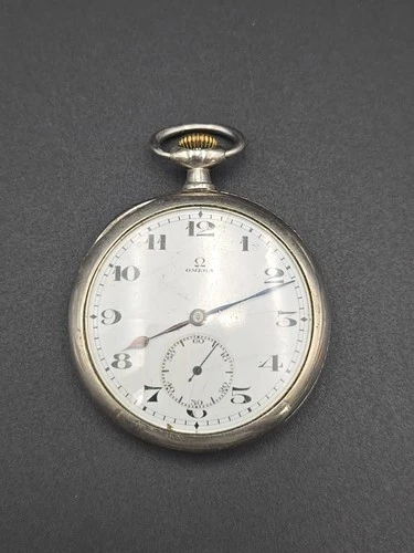 Vintage 1918 Omega Pocket Watch - Working