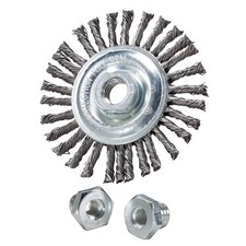 Mercer Industries 186010B - 4" x 3/16" x 5/8"-11 Stringer Bead Wire Wheels, ....