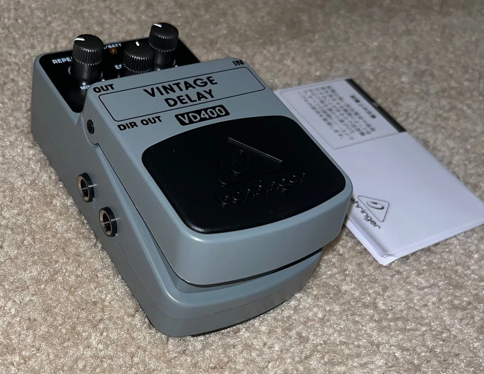 Behringer - VD400 - Vintage Analog Delay Effects Pedal - Open Box. Never Used! - Image 4 of 4