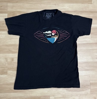 Katy Perry Witness Tour T Shirt Black Graphic Eye Island Pop Concert Tee Medium