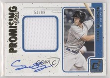 2017 Panini Donruss Gold 51/99 Cody Bellinger #PPMS-CB Auto 0ls