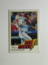2026 Topps Heritage #RP-KS Kyle Schwarber Raw Power