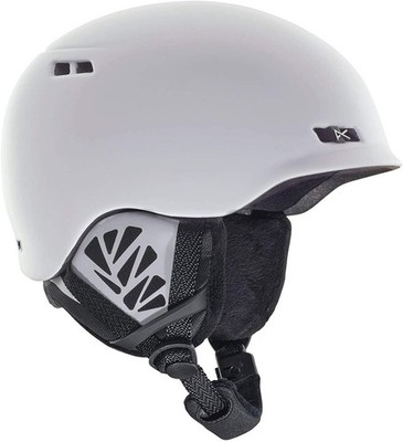 $150 Burton ANON Griffon Helmet Small White Black Boa Ski Snowboard Helmet AR282