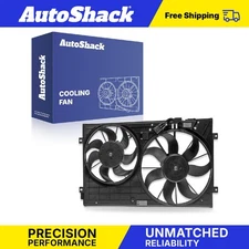 Radiator Cooling Fan Assembly for 2006-2013 Audi A3 2005-2018 Volkswagen Jetta