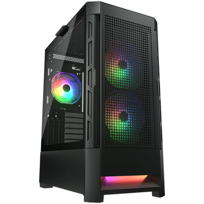 COUGAR Duoface RGB-Gehäuse, Schwarz, Midi-Tower