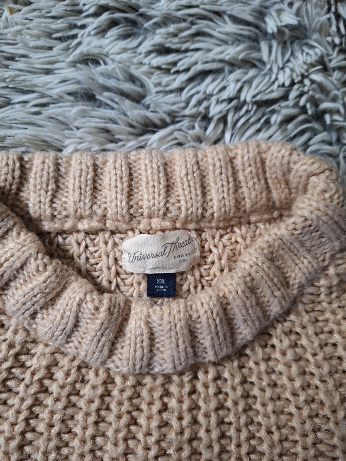 Universal Thread 🍑 Chunky Knit Mock Neck Pullove… - image 2