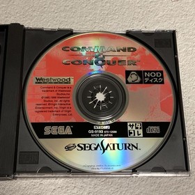 Command ＆ Conquer Saturn Collection SEGA SATURN CIB w/ Spine Card JAPAN