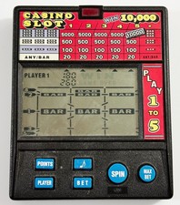 Radica Pocket Slot Model 1470 Handheld Electronic Casino Game Tested  Working
