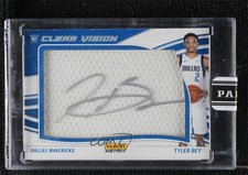 2020-21 Panini Instant Clear Vision 7/10 Tyler Bey #32 Auto gp1