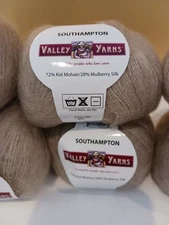 6 Ball Valley Yarns Southampton Mohair/Silk