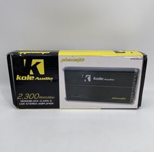 Kole Audio KP2300.1D Class D 2300 Watt Monoblock 2 Ohm Car Stereo Sub Amplifier
