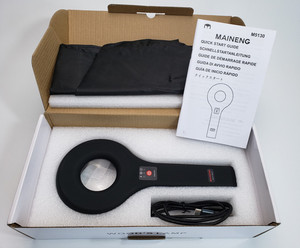 Wood's Lamp M5130 UV Magnification 5X Black Portable Handheld