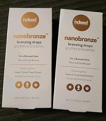 (2) Indeed Nanobronze Bronzing Drops 1oz