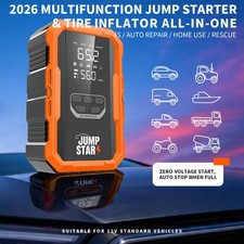 Car Jump Starter 1600a 39800mah Portable Battery Booster Air Compressor Charger