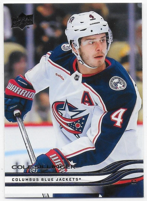 #ad 2025 26 Upper Deck #47 Cole Sillinger Columbus Blue Jackets $0.99