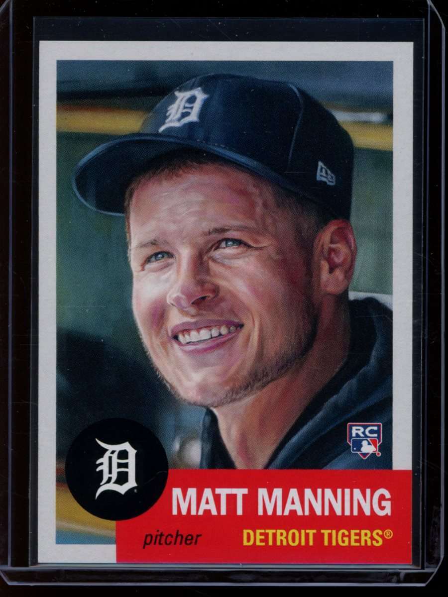 2022 Topps Living Set #498 Matt Manning RC Card (Qty)