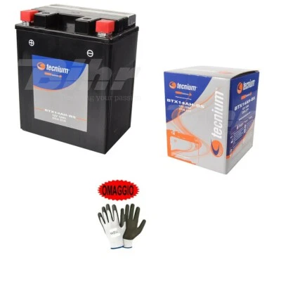 Pour Yamaha FJ (47E) 1100 1984 A 1985 Batterie GIA ' Prêt L'Usage YTX14AH-BS Te - Photo 1/4