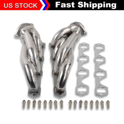 Shorty Unequal Length GT40P 1 5/8'' Header Kit for 1986-1993 Ford Mustang 5.0L V8