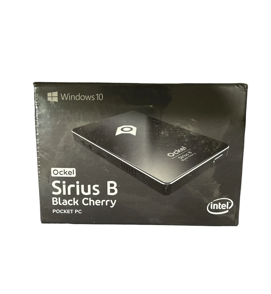 Ockel Sirius B Black Cherry Mini PC Windows 10 Home Pocket PC - Image 2 of 4