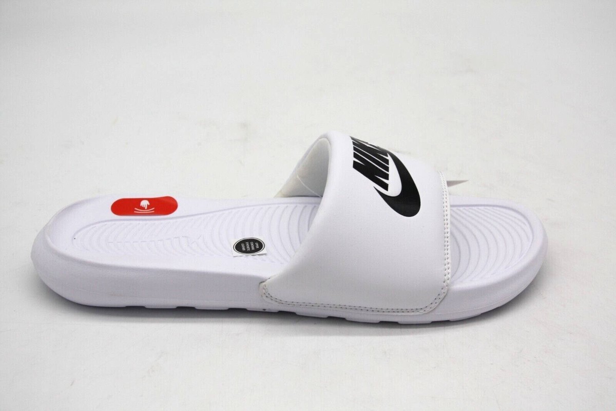NIKE SLIDE VICTORY ONE SLIDE CN9675-100 WHITE/BLACK-WHITE MENS