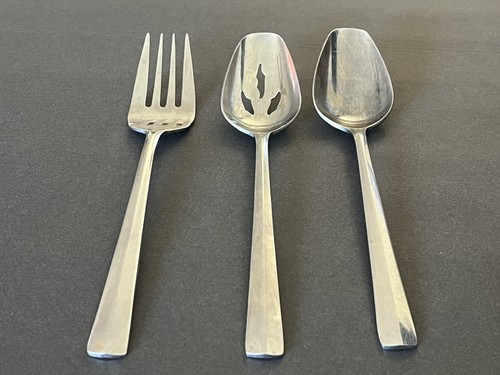 3 cucharas y (1) tenedor vintage de acero inoxidable Rogers Co Corea (2) - Imagen 1 de 7